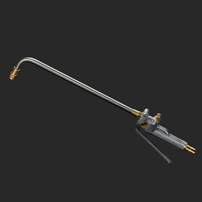Single barrel spray gun